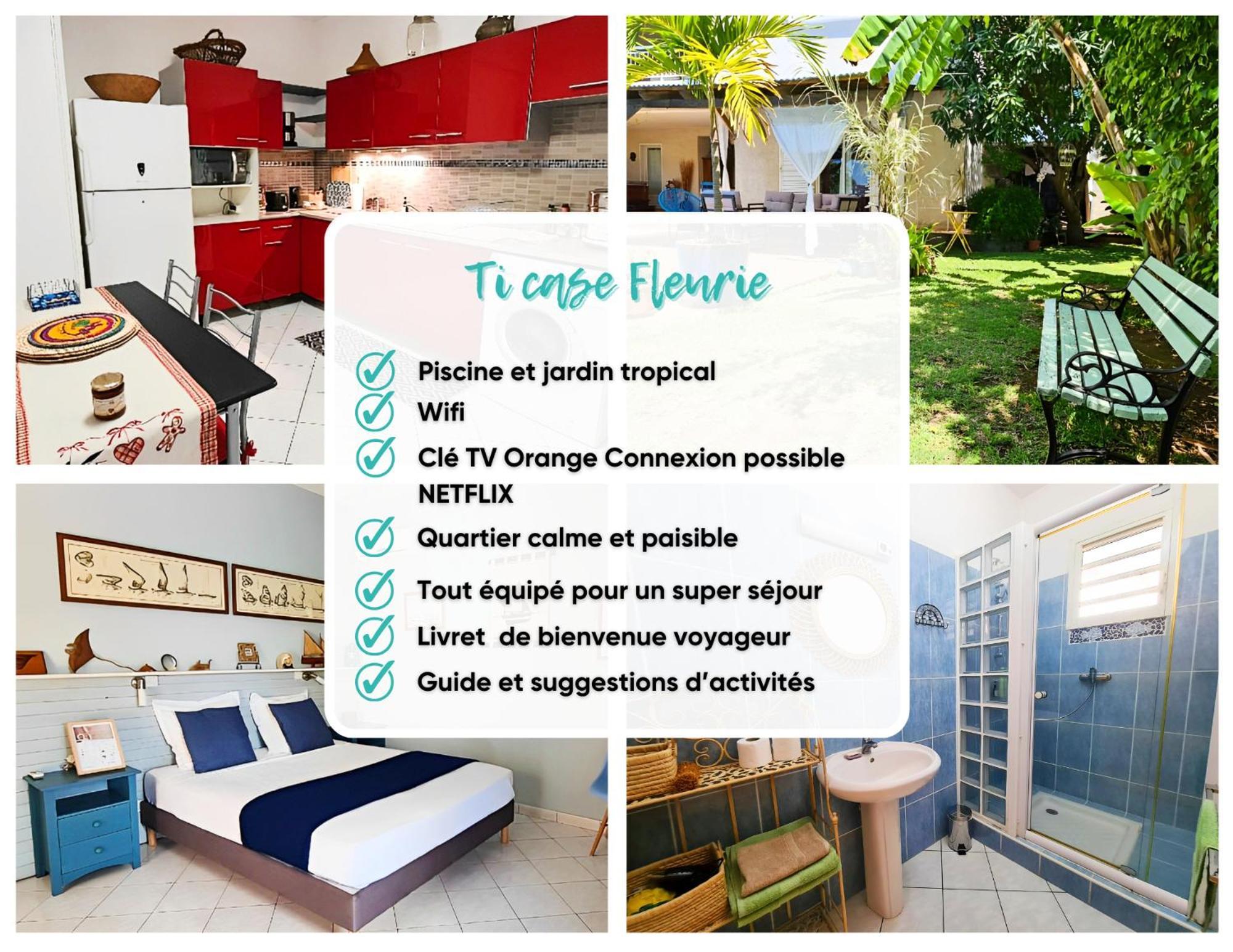 Ti Case Fleurie * Piscine * Jardin Tropical Saint-Leu Exterior photo
